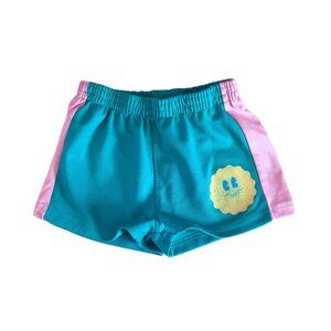 Baby Girl's Nickelodeon Green & Pink Shorts- Size 18M